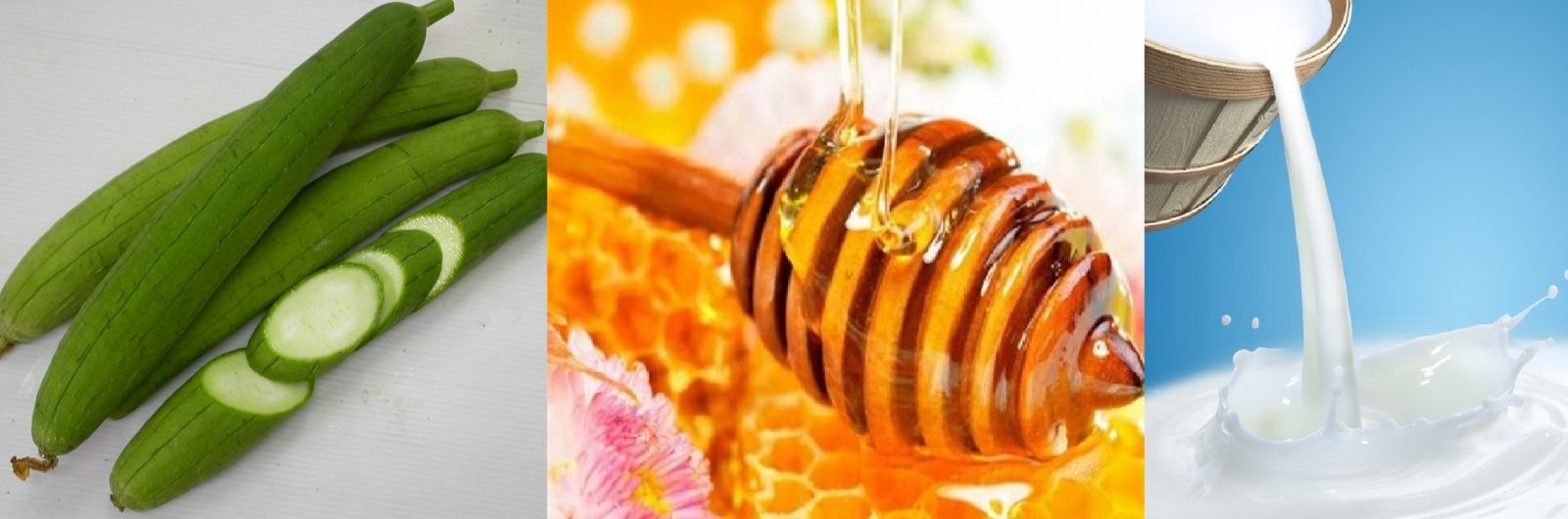 Cách làm đẹp da từ mướp và mật ong