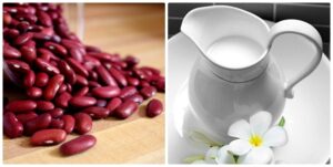 Cách trẻ hóa da với bột đậu đỏ và sữa tươi