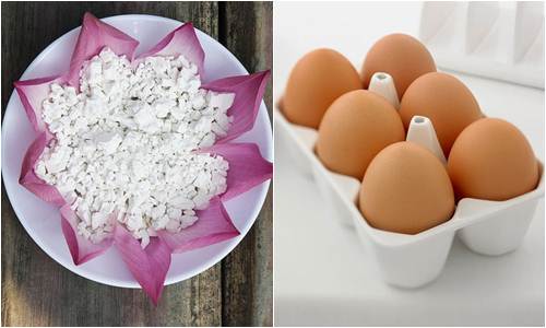 Cách làm đẹp da bằng bột sắn dây và trứng gà