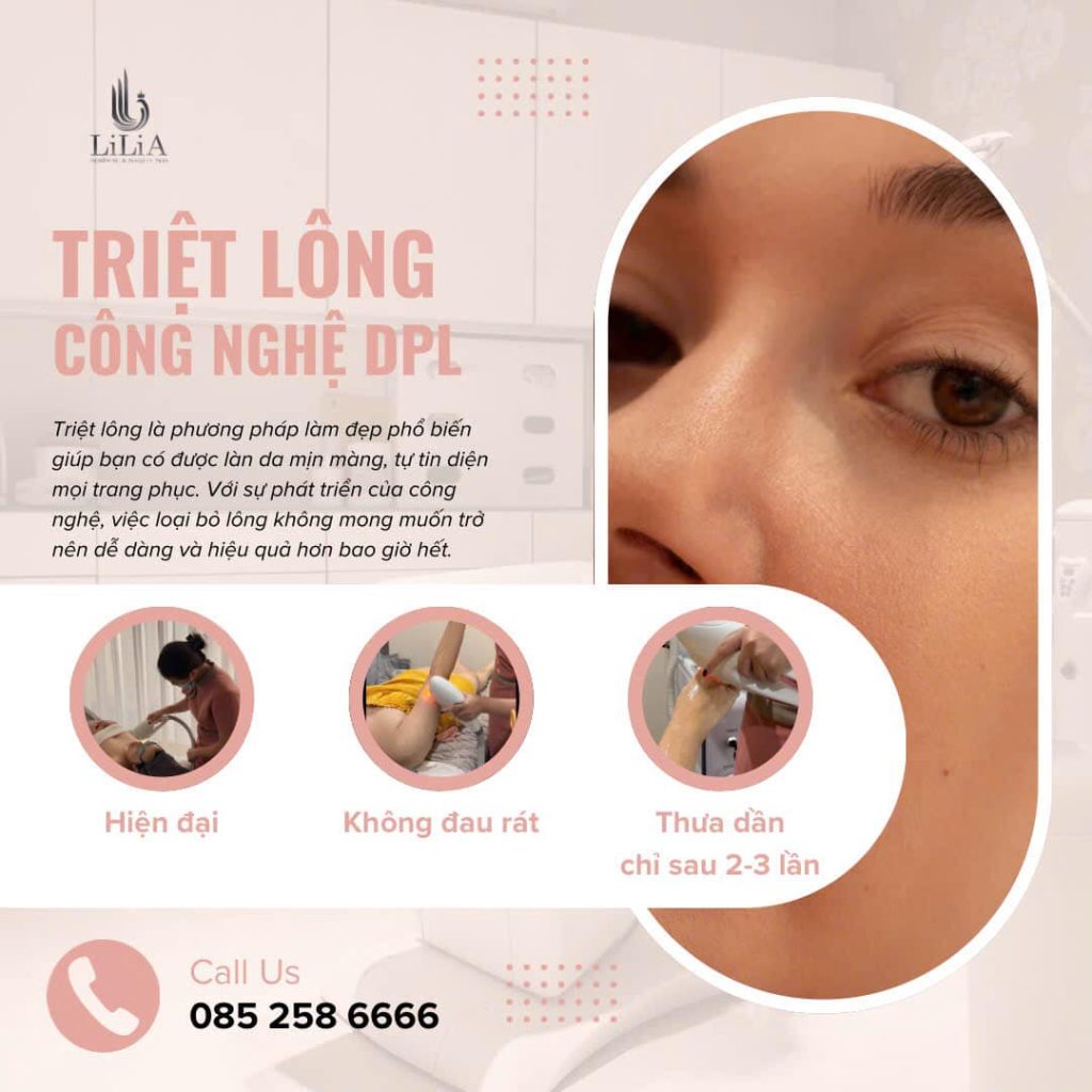 Triệt lông vĩnh viễn công nghệ DPL
